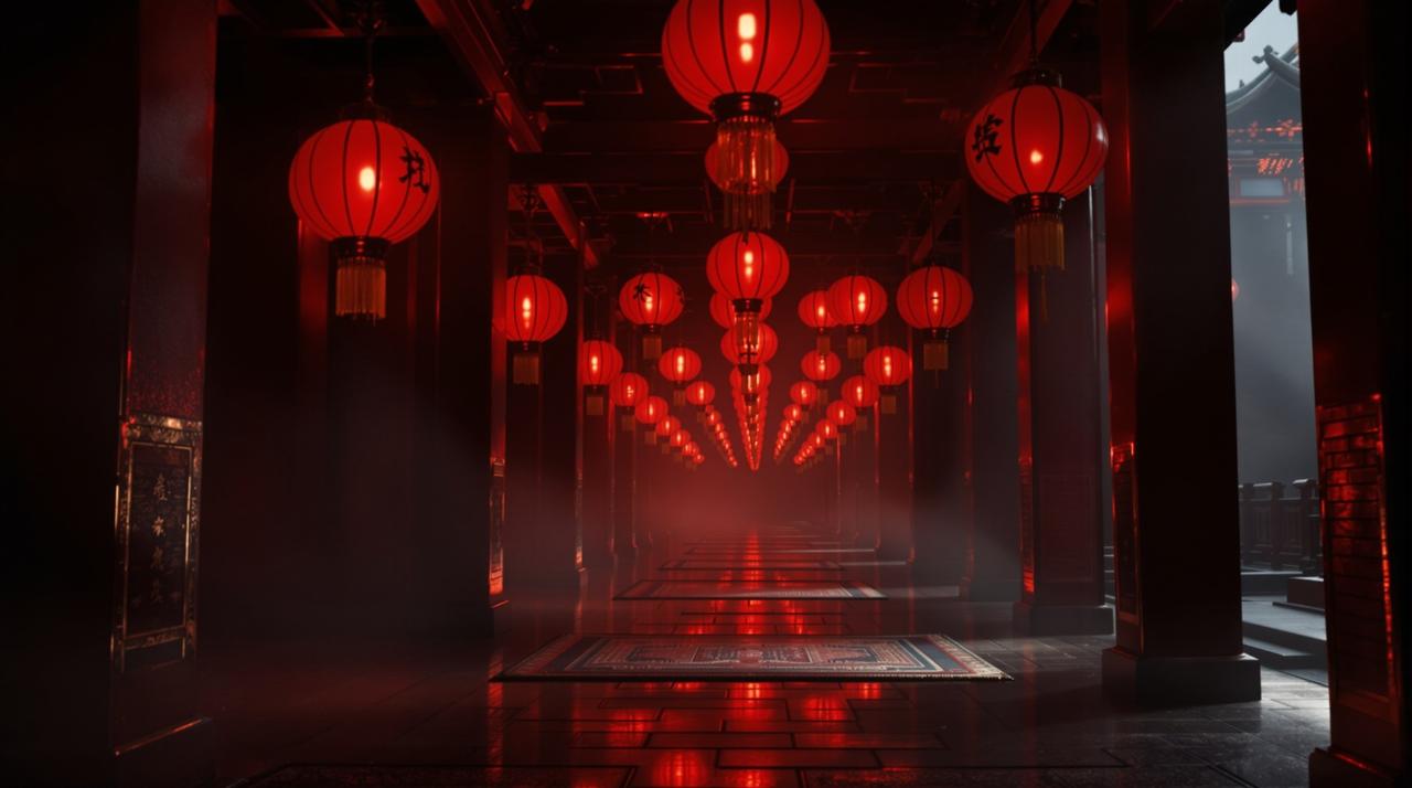 企鹅影视出品《长安夜未央》-古装悬疑巨制高清海报